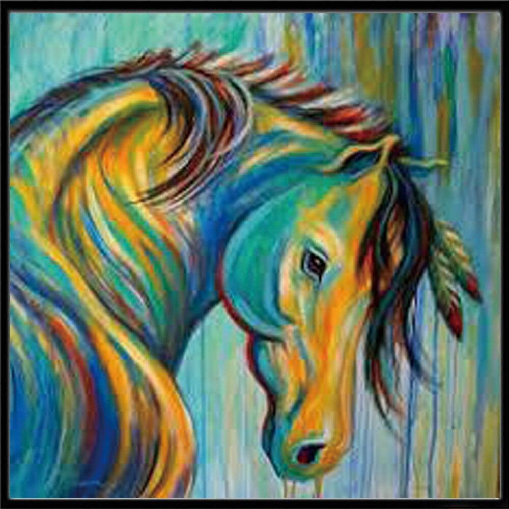 5D-Diamantmalerei zum Selbermachen, Tierserie, handgefertigt, voller Diamant, Strass bestickt, Mosaik-Gruppenbox, Heimdekoration, Geschenk