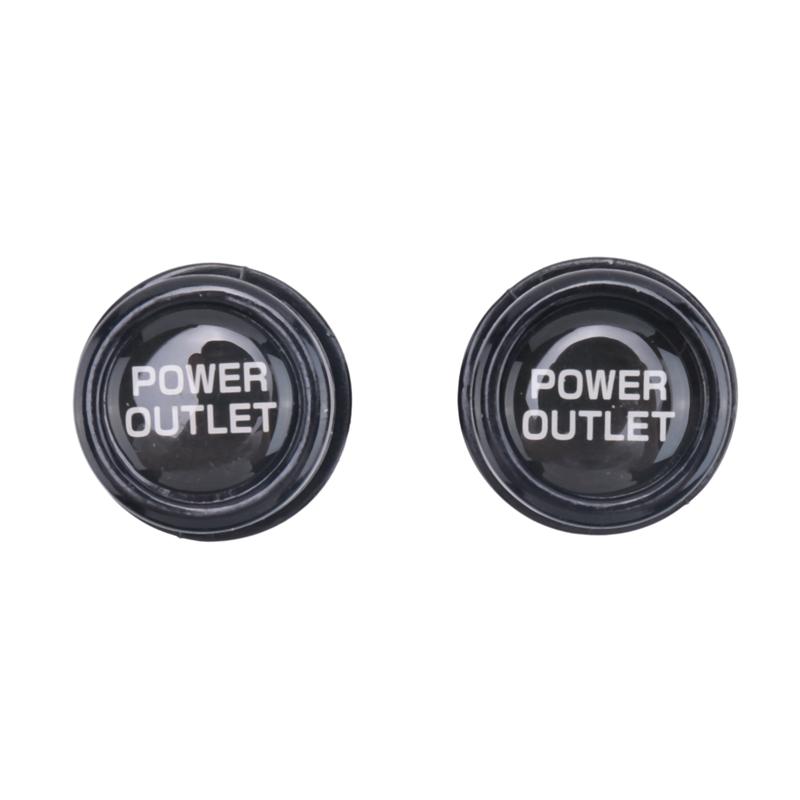 Cigarette Lighter Socket Cover Cap 6 Pack, Universal Waterproof Dustproof Plug