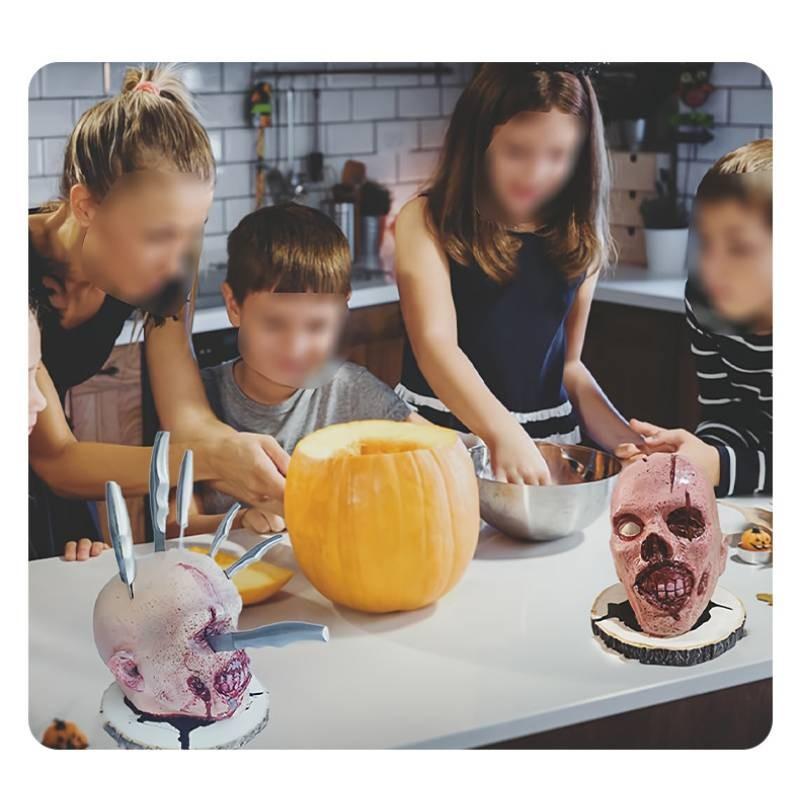 Stand Bloody Halloween Horror Thriller Spoof Resin Kitchen Supplies Tools