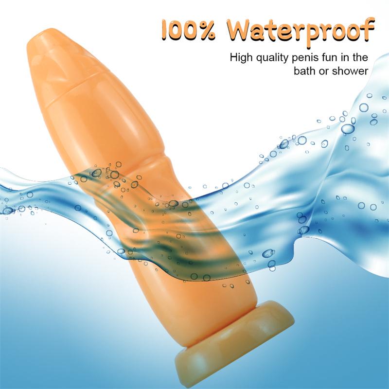 Cannon Oversized Simulation Dildo Female Stallion Phallus Backyard Butt Plug Masturbation Device