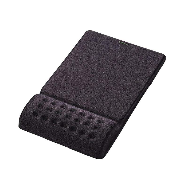 ELECOM COMFY Mouse Pad, Black MP-095BK