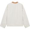 Levis Workwear Loose Casual Comfortable Simple Lapel Long Sleeve Denim Jacket Men Jackets White 003L2-0001