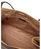 Hazzys Women Acc Aura Commute Brown Canvas Leather Combination Shoulder Bag L Hiba6E159I2