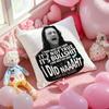 The Room T-Tommy Wiseau Pillow Case Soft Plush Fabric Double-Sided Printed Cushion Cover Warm Winter Sofa Pillow Case