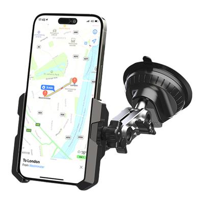 Araç Telefon Tutucu 360° Döndürme Araç Telefon Montajı Ayarlanabilir Cep Telefonu Montajı Cep Telefonu Tutucu Araba Camı Ön Cam İçin