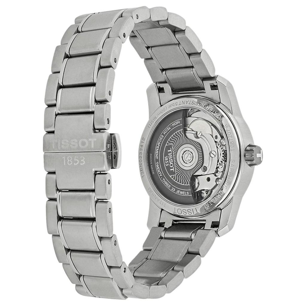 Tissot Ti Automatic Mechanical Movement Women's Watch 32mm Black Dial T087.207.44.057.00