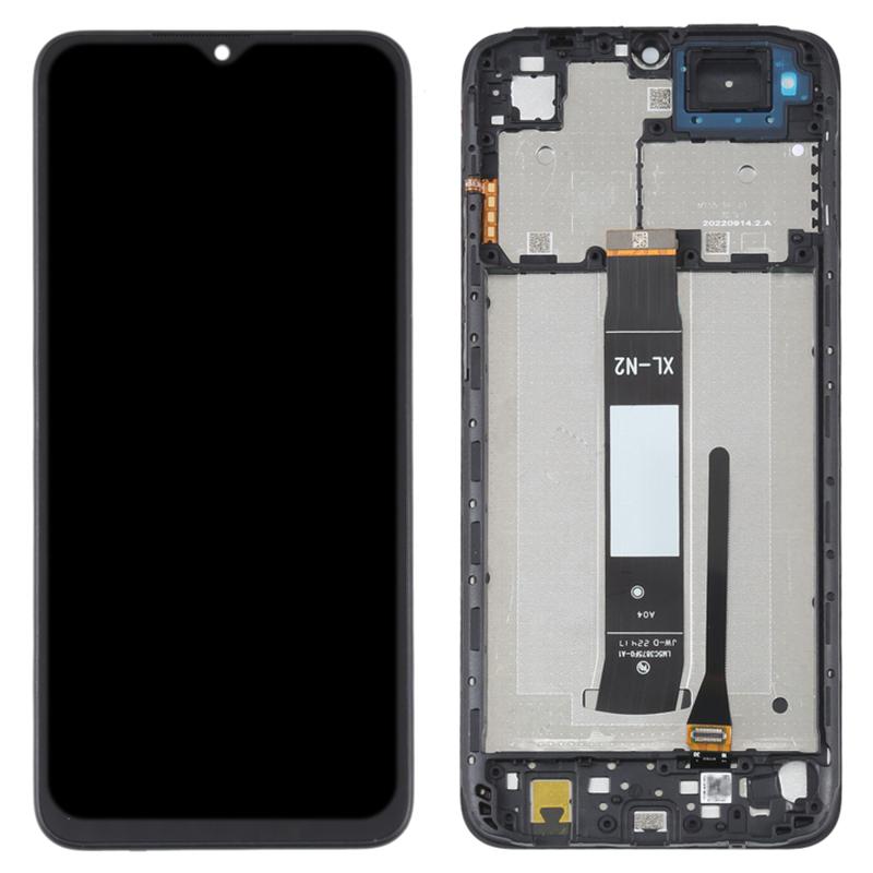 

For Xiaomi Poco C50 4G Grade B LCD Screen and Digitizer Assembly Part+Frame (without Logo) A