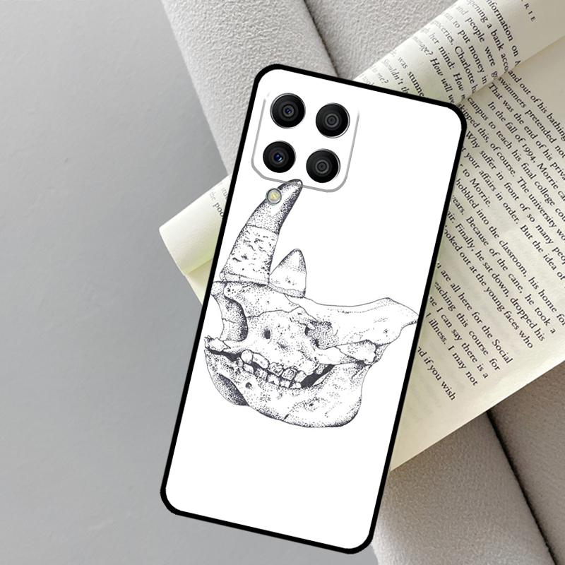 Mudhorn Rhino Skull For Samsung Galaxy M06 M16 M12 M55 M15 M35 M14 M34 M54 M11 M21 M31 M13 M33 M53 M32 M52 Case