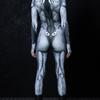 Dámské Pánské Tmavě Šedý Robot Stroj 3D Digitální Potisk Halloweenské Cosplay Kostýmy Dospělí Unisex Karnevalová Párty Oblečení Kombinéza