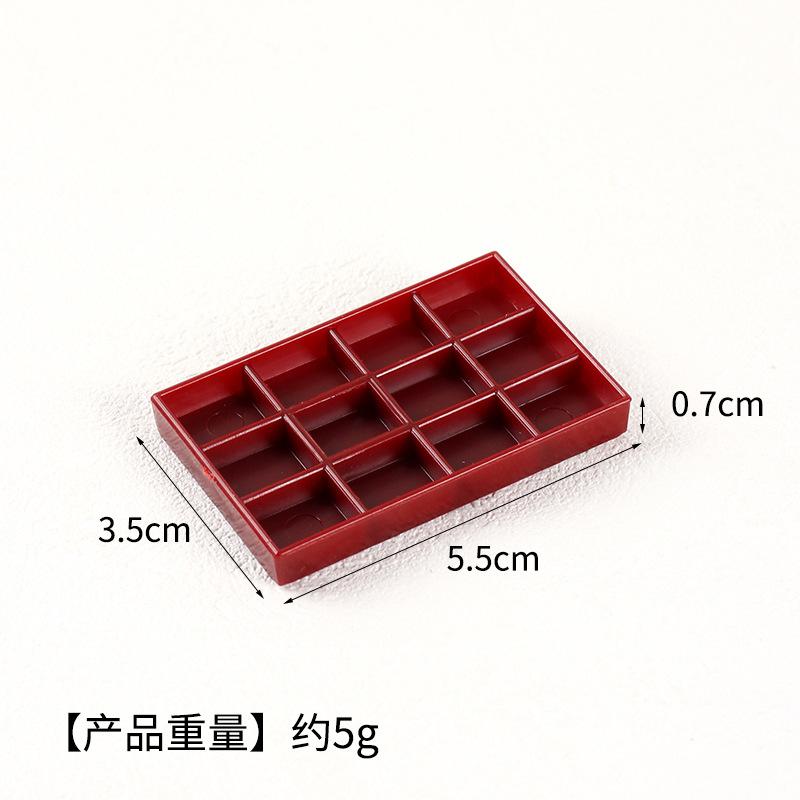 Mini Miniature Simulation Plate Small Bowl Tableware Diy Food Play Accessories Mini Container Play House Kitchen Toys
