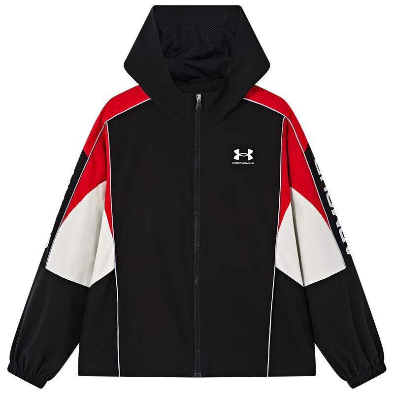Under Armour Boys  Hooded Woven Jacket YXL