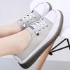 Leather Summer Outdoor Walking Vulcanized Shoes Women Soft Sole Jogging Sneakers Woman Flat Fitness Footwear