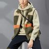 Li-Ning Badfive Loose Color Block Warm Fleece Vest Men Vests Amber-Brown AMDQ027-3