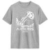 Harajuku T Shirt Beach Artemis Launch To The Moon Hipster T Shirts  Cotton Tshirt for Unisex Y2K Fun Short Sleeve Tees
