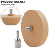 Drill Mounted 88mm Rubber Eraser Wheel for Removing Striping and Decals Without Damaging Acrylic Enamel Paint Finishes