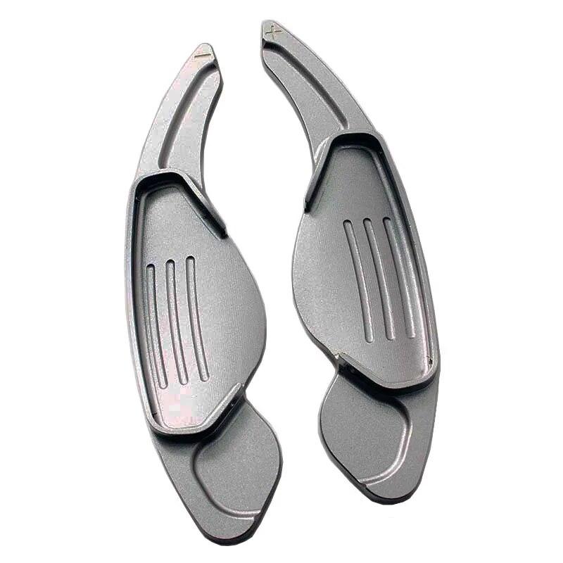 

Рулевое колесо переключения передач, удлинитель рычага переключения передач, 2 шт. для Land Range Rover Evoque Discovery Sport/Jaguar XF XE, автомобильные аксессуары серый