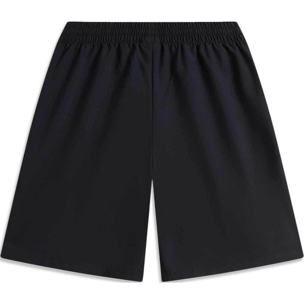 Li Ning Sports Fashion Series Loose Fit Drawstring Comfortable Casual Five-Point Sports Shorts Men shorts Black Gray AKSU595-1