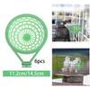 6 Pieces Bird Nest Practical Pet Supplies Sturdy Green,Hollow Canary Nest Pigeon Nest Storage Container for Outdoor Use Home