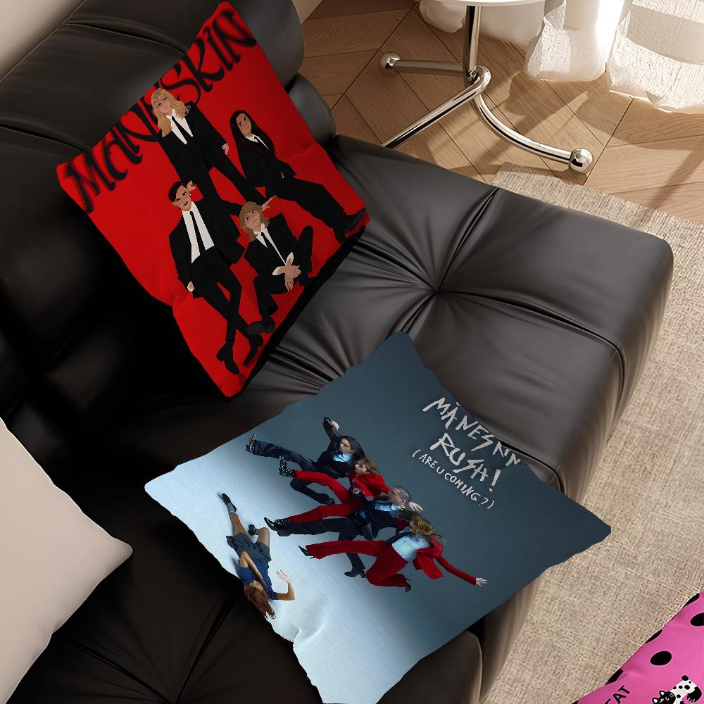 Italia Band M-Maneskin Cushion Cover Decorative Pillow Sofa Home Decor case pillow cases