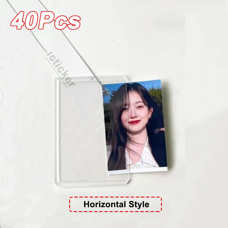 20-100Pcs 35PT Trading Card Holder Top Loading Clear Protective Hard Plastic Card Sleeves Holder For Baseball Card Sports Cards
