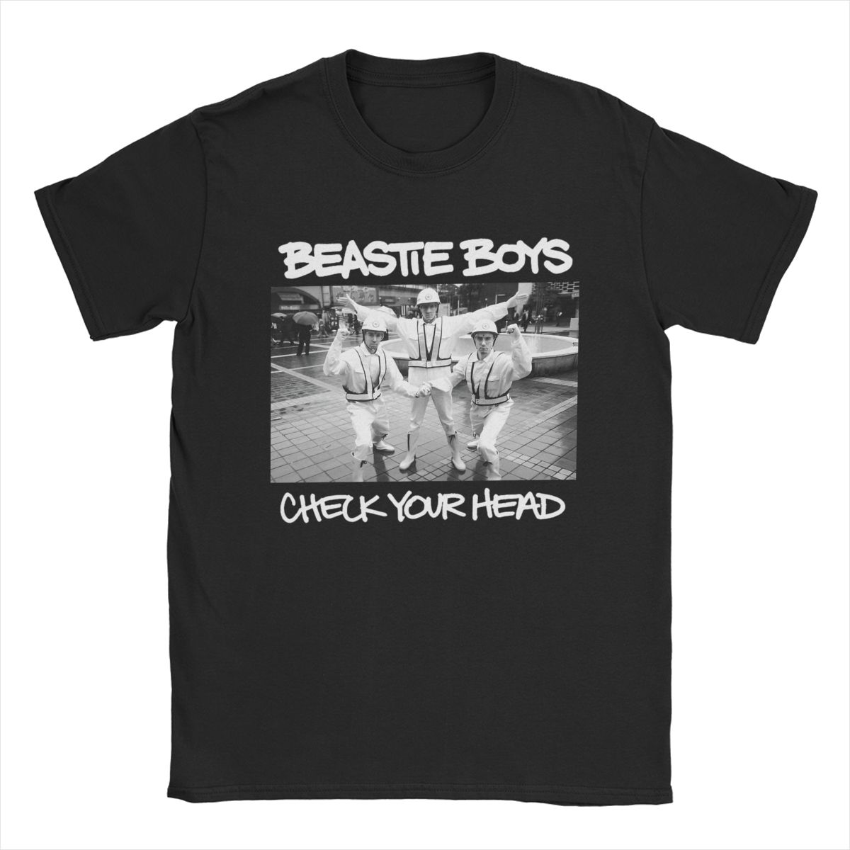 

Men T-Shirts Beastie Boys Funny 100% Cotton Tees Short Sleeve T Shirt Crewneck Tops Summer - Men s Summer Cotton Graphic Tee 5XL різнокольоровий
