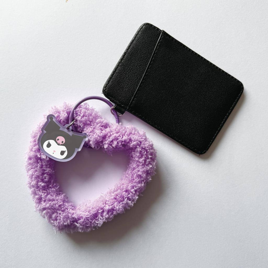 Suncrest Sanrio Fur Hand Strap Kuromi HS-SA04U