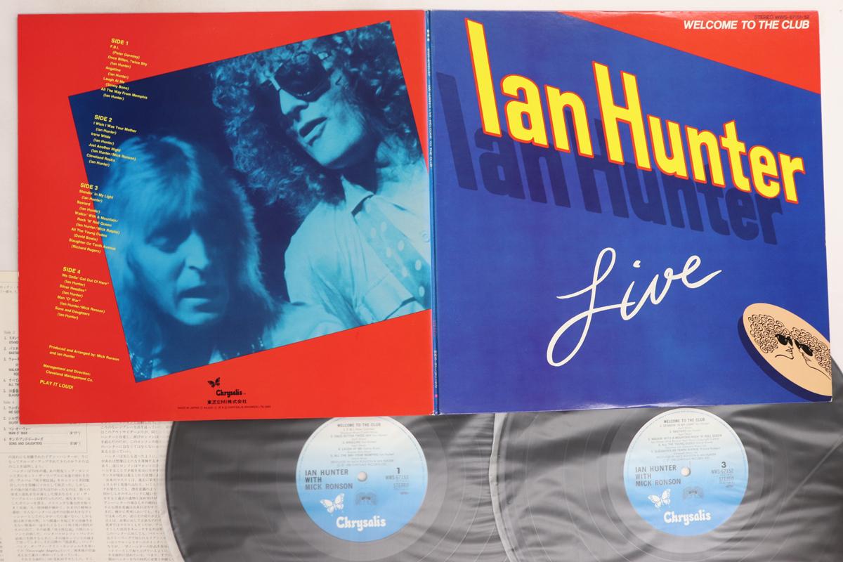 

LP Record IAN HUNTER, MICK RONSON - Welcome To The Club WWS6715152 CHRYSALIS 1980 Japan Rock Used