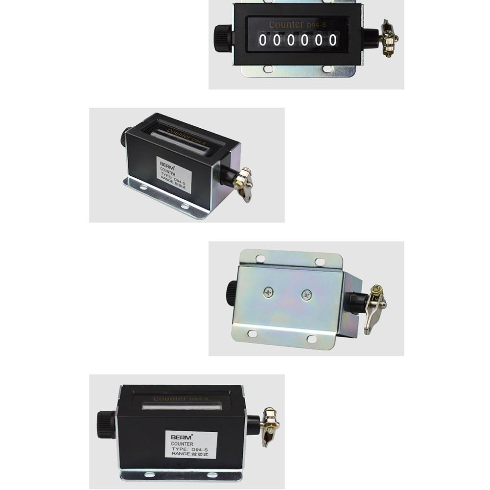 5místný displej Ruční ruční počítadlo počitadla Resetovatelný mechanický klikač