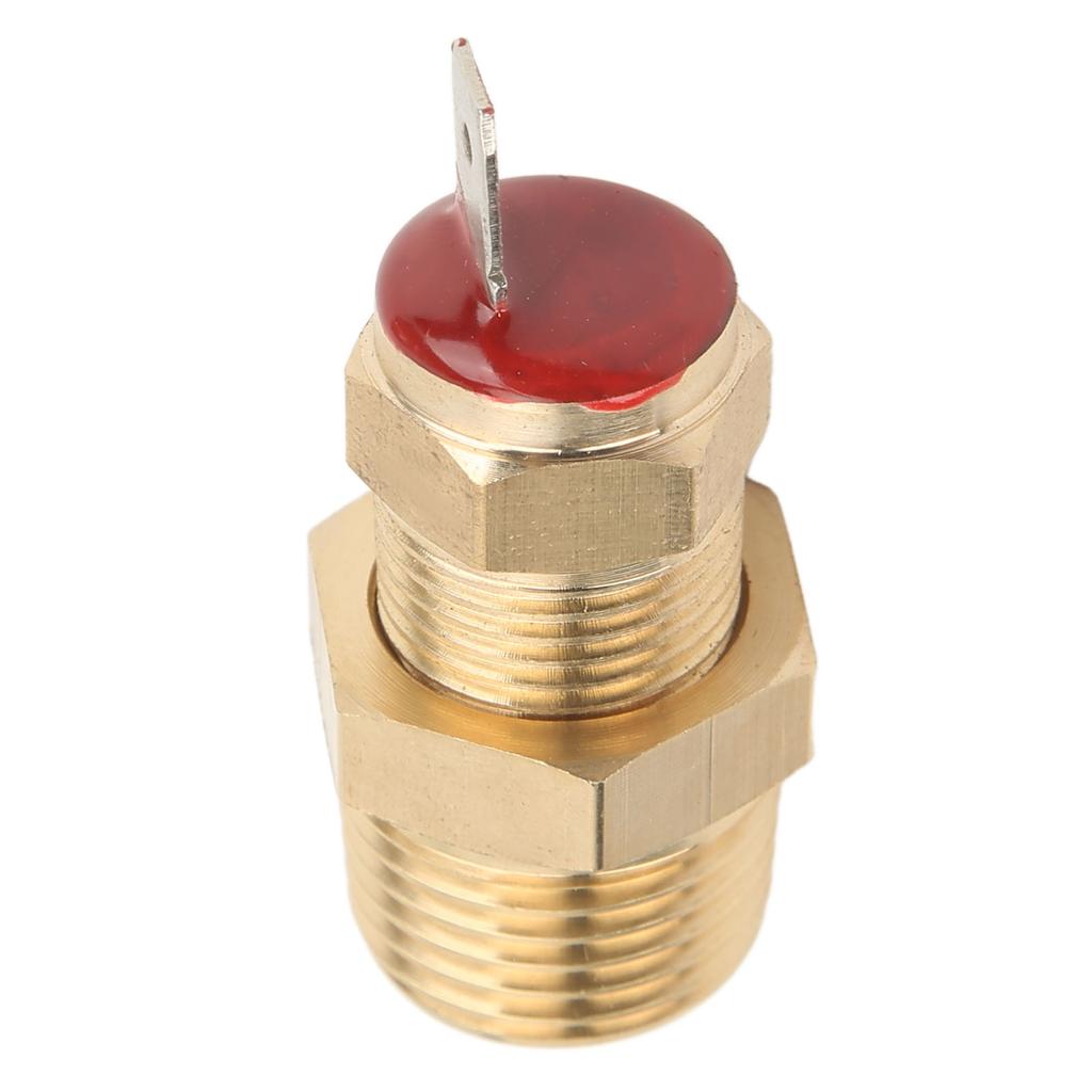 Electric Cooling Fan Thermostat Temperature Switch 185 To 175 Degrees Fan Temperature Thermo Sensor Switch 3 8‑18 NPT