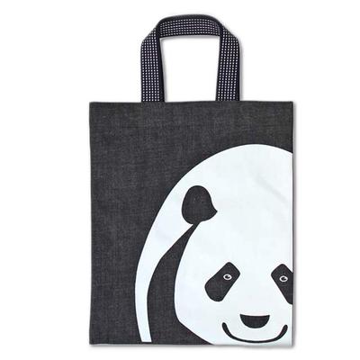 Kurashiki Denim Tote Made In A4 Shiba and Hedgehog Simple Eco Stylish for Men and Favolic Free Bag, Japan, Size, Inu, Cat, Panda, Designs, Bag, Denim,