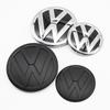 ABCD1 Volkswagen VW Front Grille Rear Trunk Emblem Badge Lid Cover Logo Decoration Sticker For Tiguan 2017 2018 2019 2020 Accessories