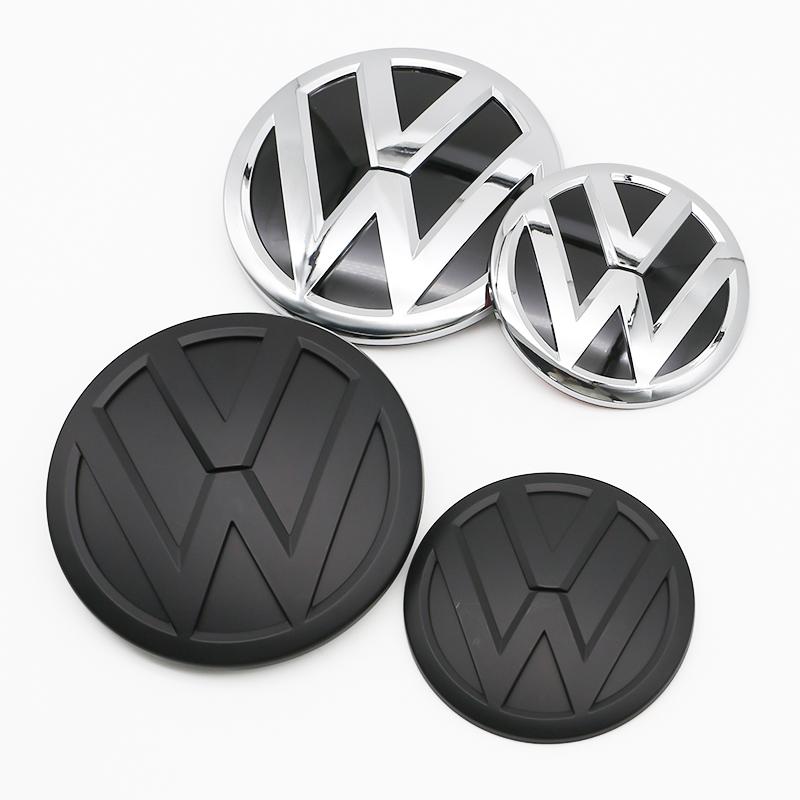ABCD1 Volkswagen VW Front Grille Rear Trunk Emblem Badge Lid Cover Logo Decoration Sticker For Tiguan 2017 2018 2019 2020 Accessories