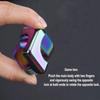 Stress Relief Toy Metal Cube Fingertip Spinner Decompression Spinning Tops Anti-Anxiety Hobbies Hand Fidget Spinner Vent Toys