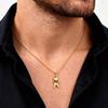 Stainless Steel Heart Puzzle Necklace for Autism Awareness, Gift for Autism Mom Teacher, Teens Girls Boys Jewelry