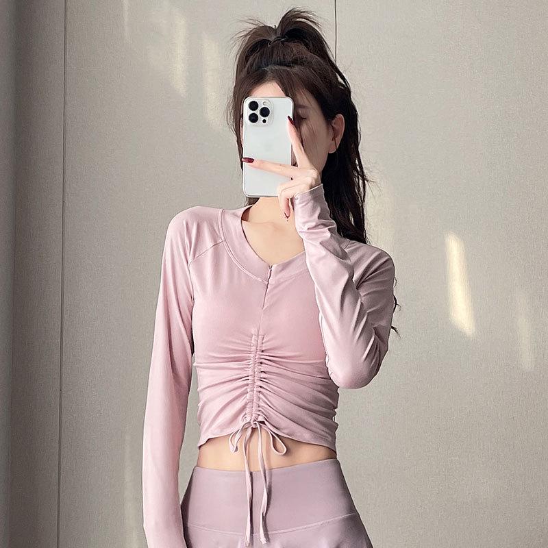 

Женский спортивный комплект премиум-класса для йоги и спорта со юбкой-шортами - Осень/Зима 2024 XL