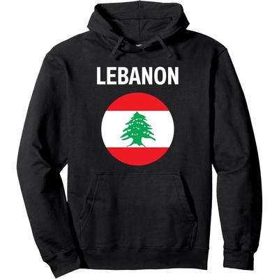 Lebanon Flag Hoodie Sweatshirt Unisex Casual Streetwear Trendy Pullover Fashion Men Women Couple Lebanese Patriotic Design Tops