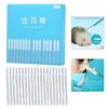 Family Ear Cleaning 20Pcs Disposable Soft Adhesive Ear Tools Safe for Kids and Elderly Ear Health Travel or Home oUse