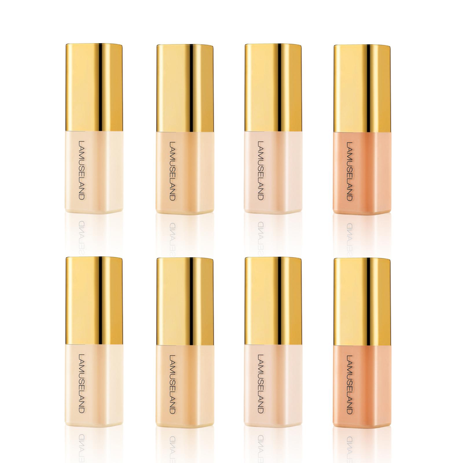 

LAMUSELAND Gold Coast Series Repair Liquid Concealer Mini Concealer 1 комплект/8 шт.