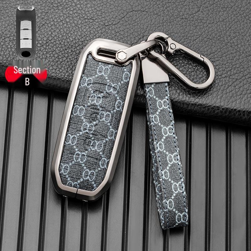 Metal Full Coverage Key Shell for GAC Trumpchi 18 Models: GA4, GS4, GA3, GE3