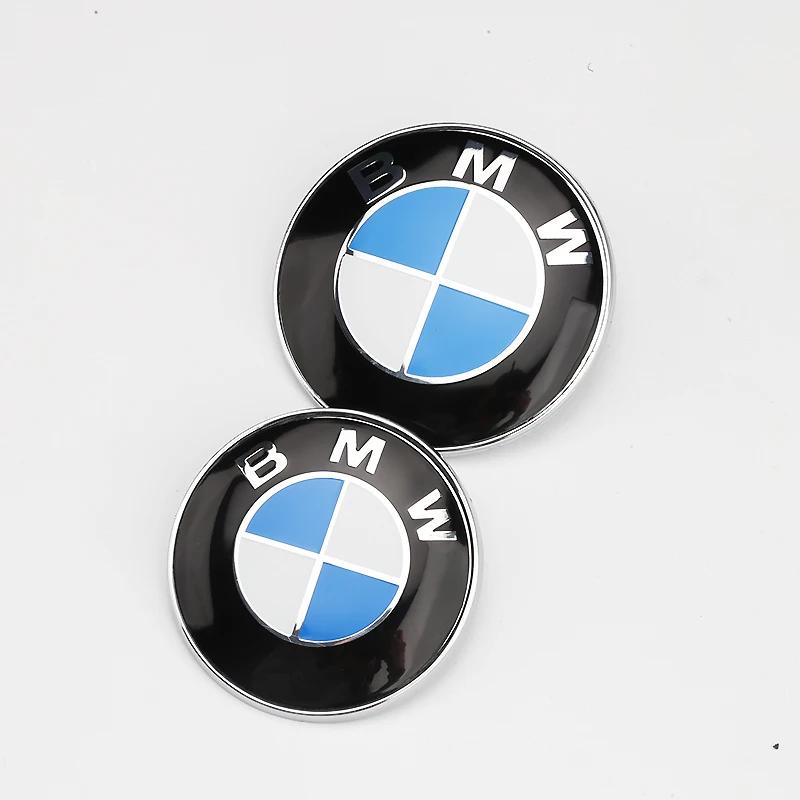 74mm 82mm Rear Boot Badges Front Hood Trunk Emblem Logo for BMW F18 F10 E64 E63 E60 E52 E83 E46 E92 E90 E84 E93 G03 F20 X3 X5 X6