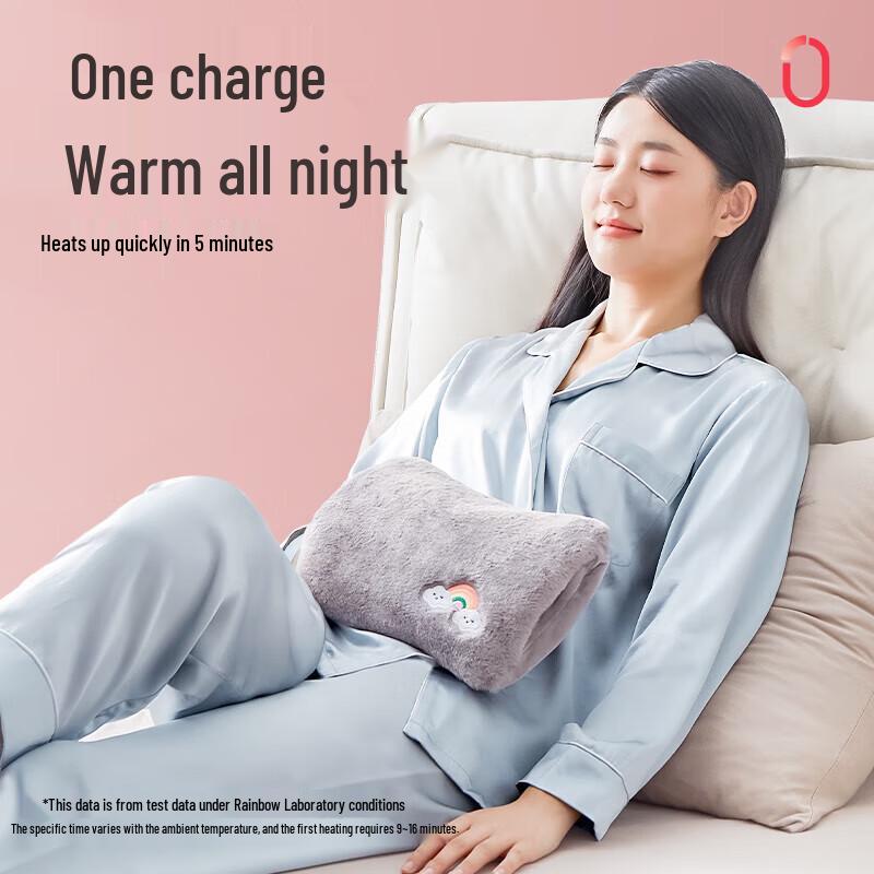 Plush Electric Hand Warmer Pouch