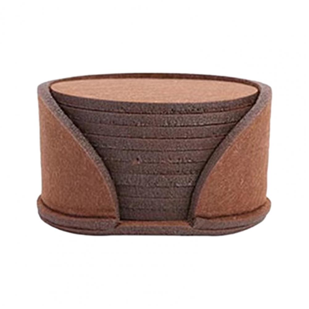 High quality Felt Cloth Coasters Felt Coasters Set for Table Heat Insulation Anti scalding Cup Drink Bottle Mats