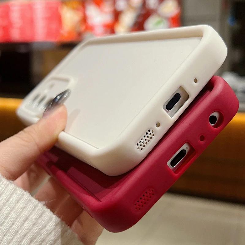 Funda de TPU Blanda Para Samsung Galaxy A16 A17 A57 A37 A56 A26 A55 A54 A35 A15 A25 A36 5G Antigolpes Color Sólido Silicona Cubierta para Teléfono
