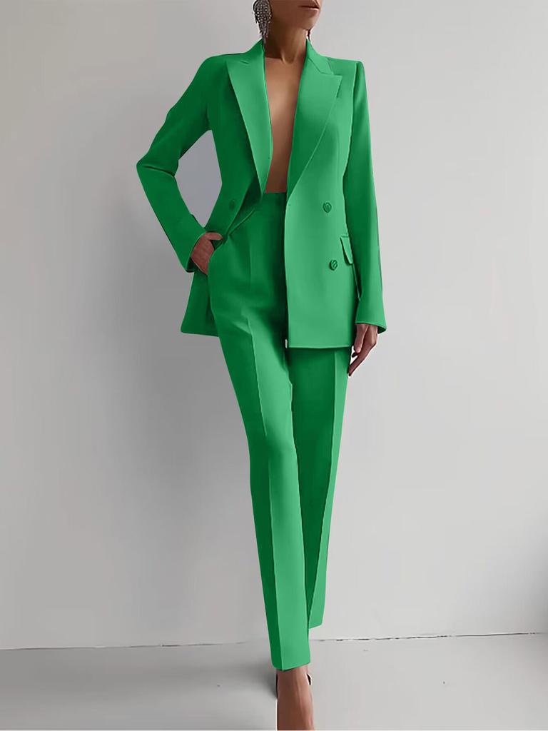 Spring Season Import Fashion Casual Business Suit Women's Blazer Set