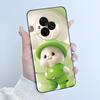 For TCL NxtPaper 60 Ultra Case Luxury Cute Love Rabbit Funny Black Matte Soft TPU Back Cover For Nxt Paper 60 Ultra Phone Case