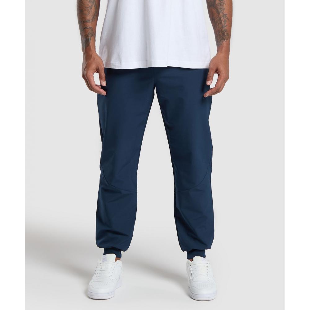

Gymshark Легкие тканые джоггеры темно-синие A5a4r Ub9p XS