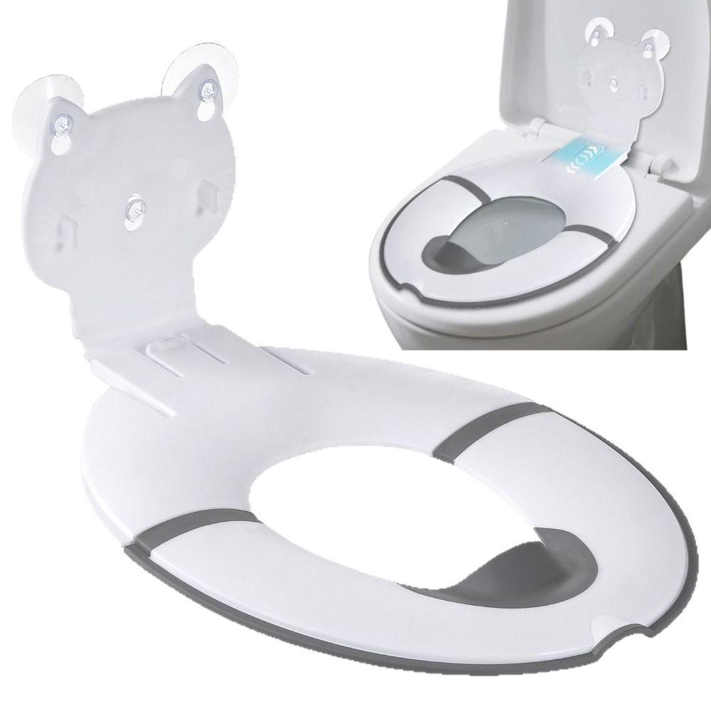Nonslip Portable Toilet Seat Cover Splash-proof Children Potty Chair Pad Toddler