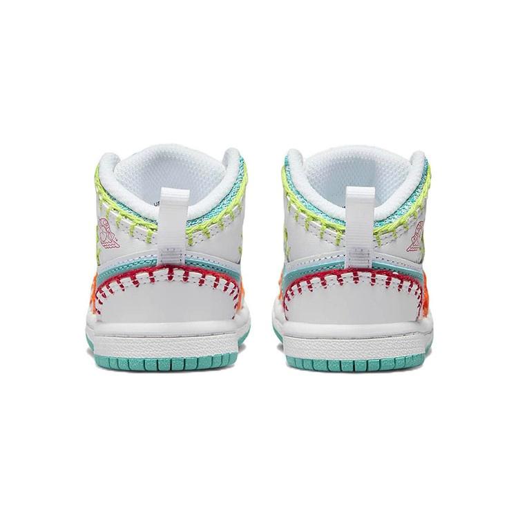 (TD) Air Jordan 1 Mid SE 'Multi Knit' Baby DM6220-100