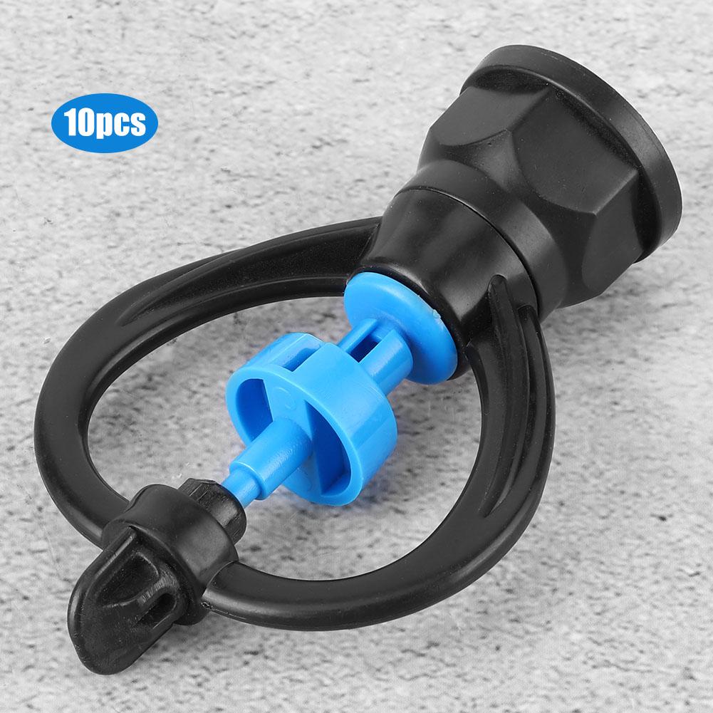 10Pcs Female Thread G1/2 G3/4 Plastic Rotating Sprinkler Lawn Irrigation Sprayer Nozzle