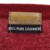 YVES SAINT LAURENT 90s 100% Cashmere Old Long sleeve V neck sweater knit Men's Used